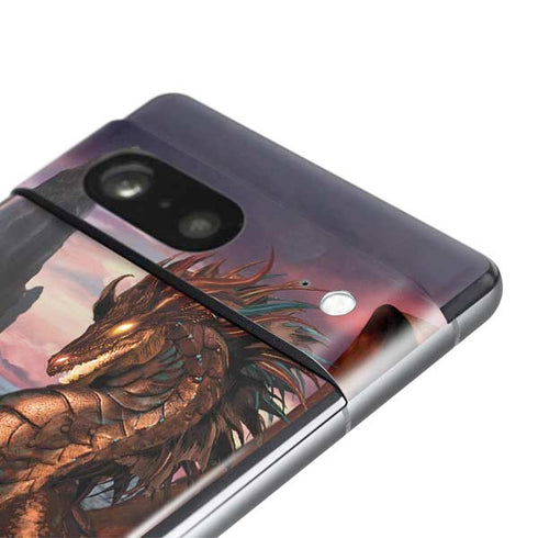Coppervein Dragon by Ruth Thompson Pixel Skins